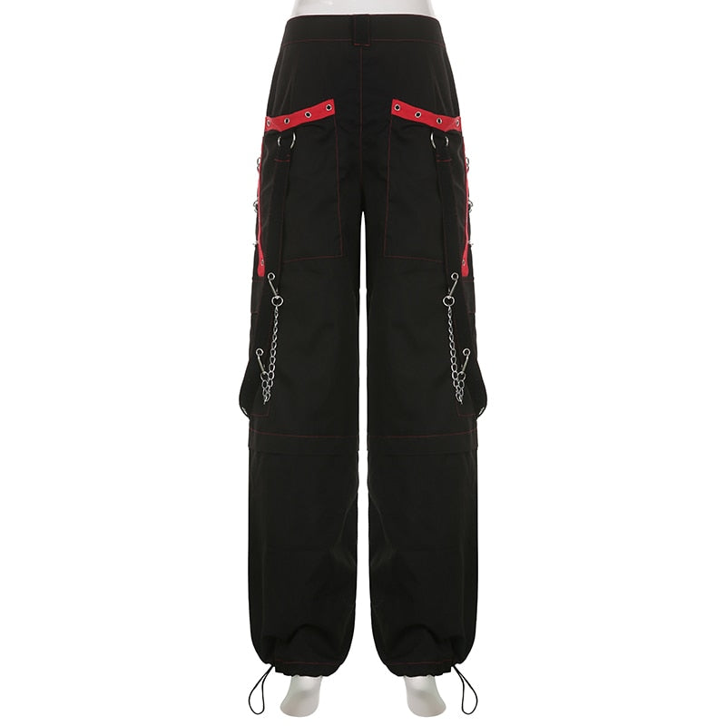 Pantalon avec Chaîne Punk