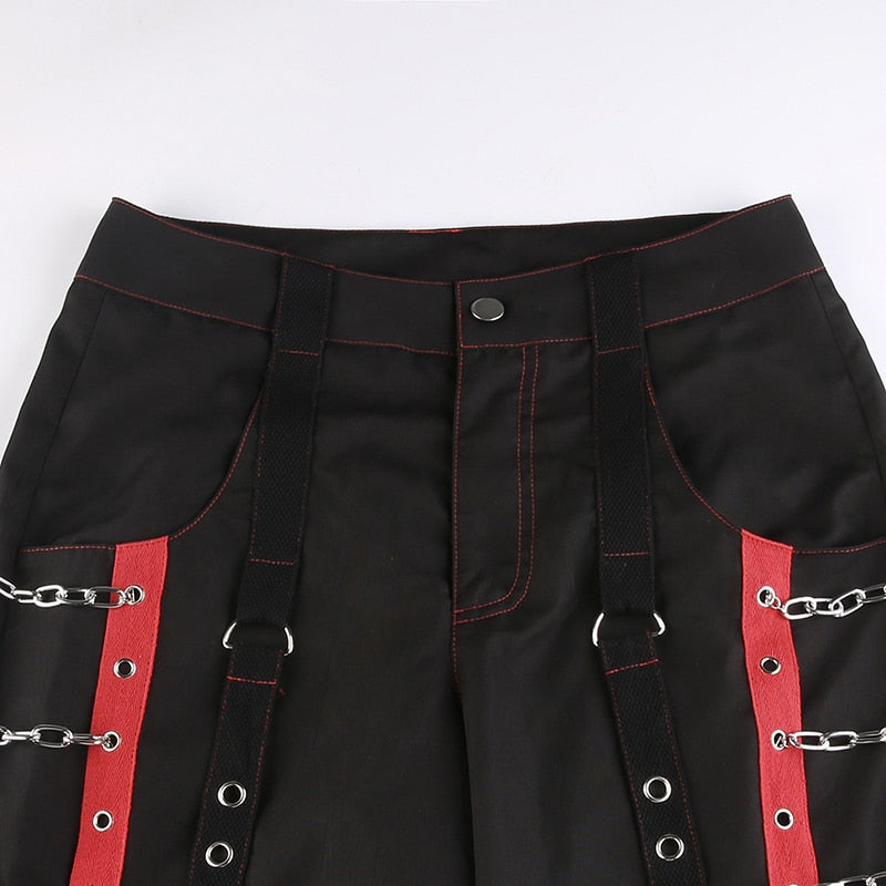Pantalon avec Chaîne Punk
